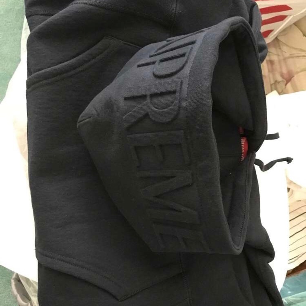 Supreme Embossed Logo Hoodie - Picture 4 of 5